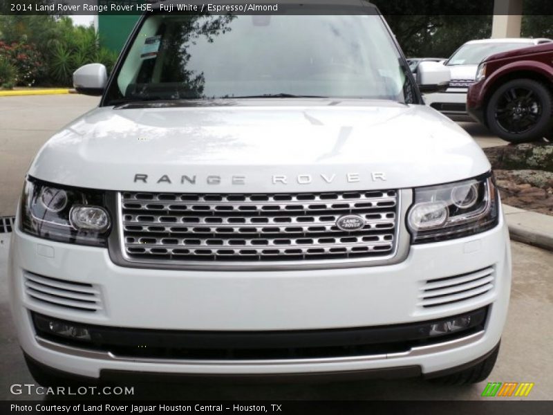 Fuji White / Espresso/Almond 2014 Land Rover Range Rover HSE