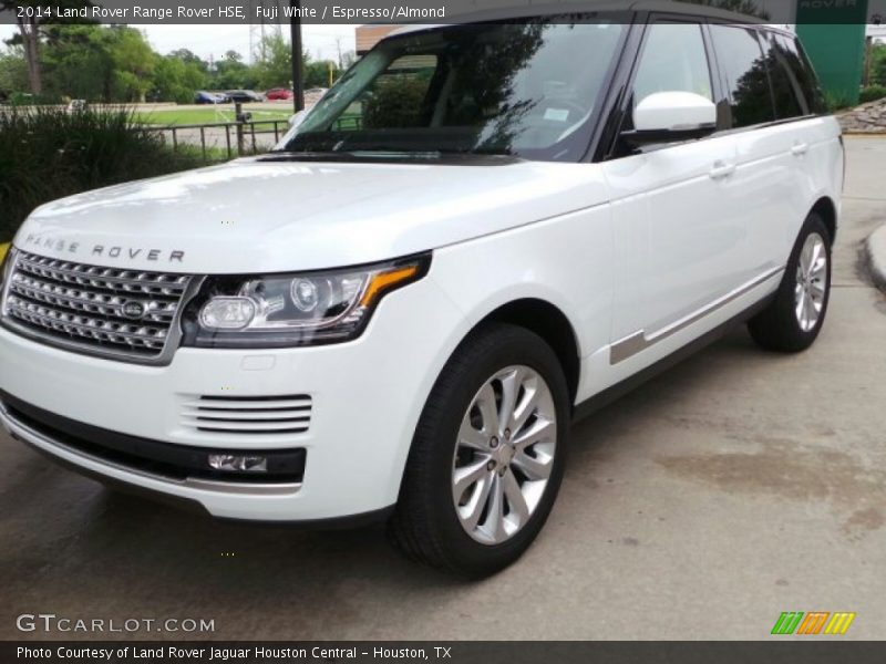 Fuji White / Espresso/Almond 2014 Land Rover Range Rover HSE