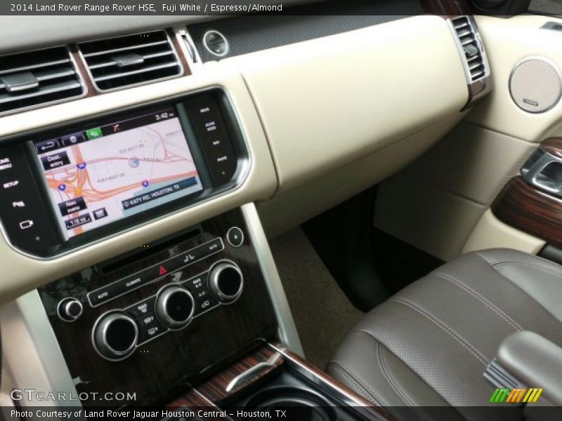 Fuji White / Espresso/Almond 2014 Land Rover Range Rover HSE