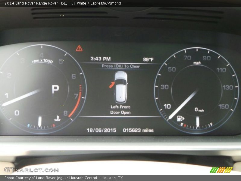 Fuji White / Espresso/Almond 2014 Land Rover Range Rover HSE