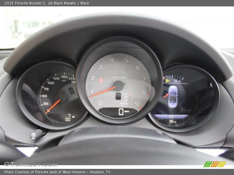 Jet Black Metallic / Black 2015 Porsche Boxster S