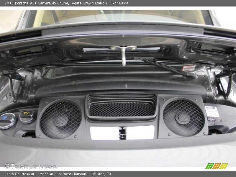 Agate Grey Metallic / Luxor Beige 2015 Porsche 911 Carrera 4S Coupe