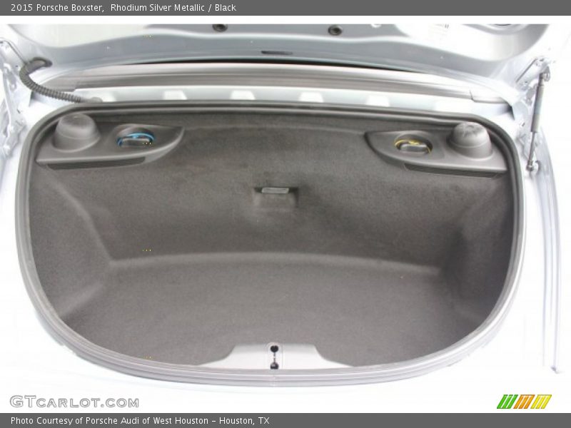 Rhodium Silver Metallic / Black 2015 Porsche Boxster