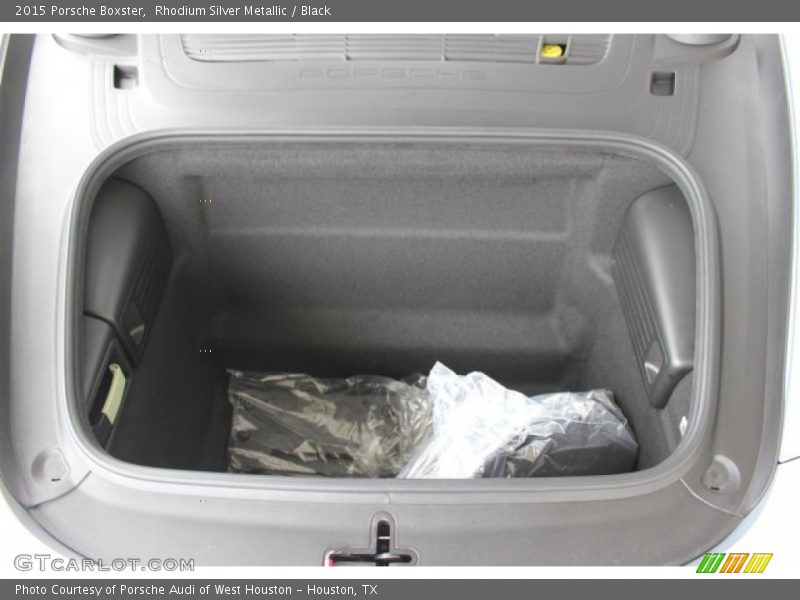 Rhodium Silver Metallic / Black 2015 Porsche Boxster