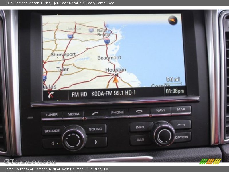 Navigation of 2015 Macan Turbo
