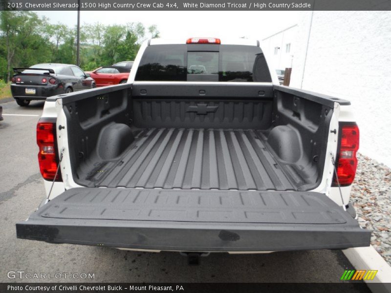 White Diamond Tricoat / High Country Saddle 2015 Chevrolet Silverado 1500 High Country Crew Cab 4x4