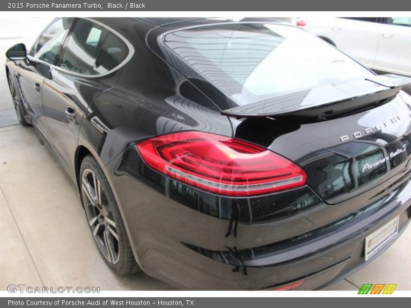 Black / Black 2015 Porsche Panamera Turbo