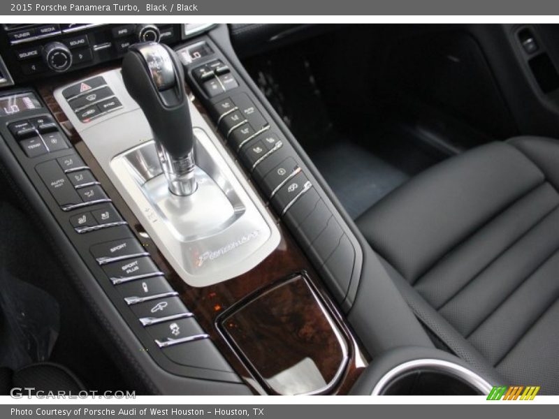 Black / Black 2015 Porsche Panamera Turbo