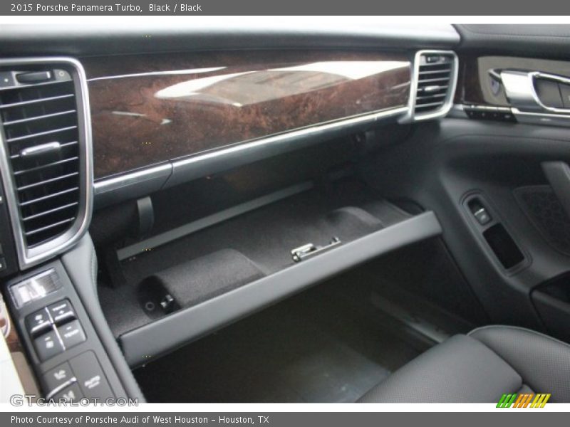 Black / Black 2015 Porsche Panamera Turbo