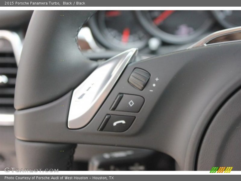 Black / Black 2015 Porsche Panamera Turbo