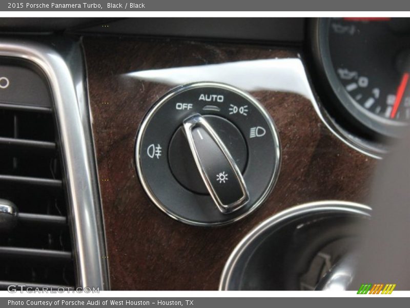 Black / Black 2015 Porsche Panamera Turbo
