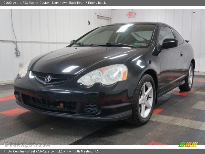 Nighthawk Black Pearl / Ebony Black 2002 Acura RSX Sports Coupe