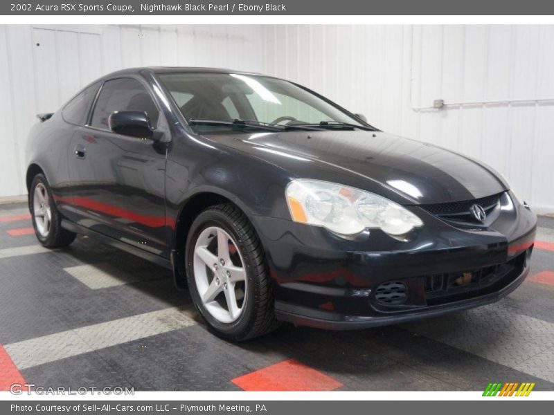 Nighthawk Black Pearl / Ebony Black 2002 Acura RSX Sports Coupe
