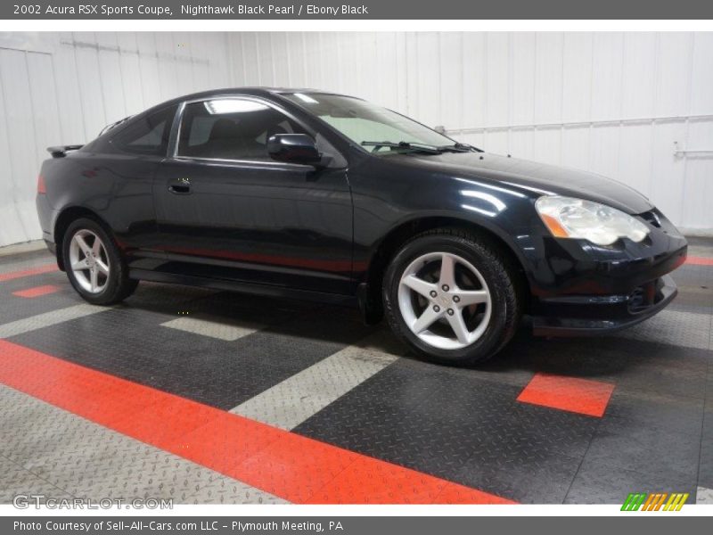 Nighthawk Black Pearl / Ebony Black 2002 Acura RSX Sports Coupe