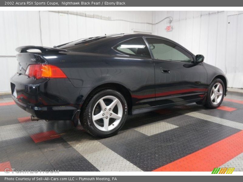 Nighthawk Black Pearl / Ebony Black 2002 Acura RSX Sports Coupe