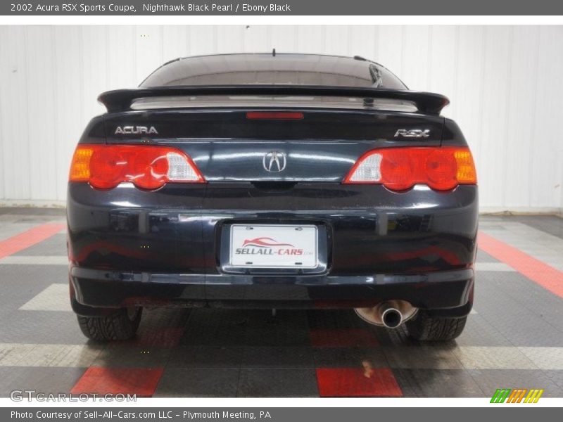Nighthawk Black Pearl / Ebony Black 2002 Acura RSX Sports Coupe