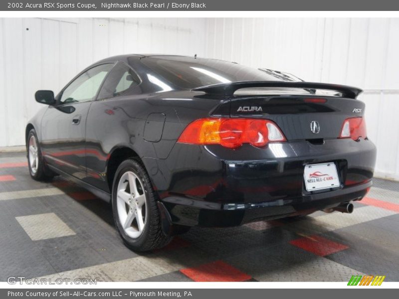 Nighthawk Black Pearl / Ebony Black 2002 Acura RSX Sports Coupe