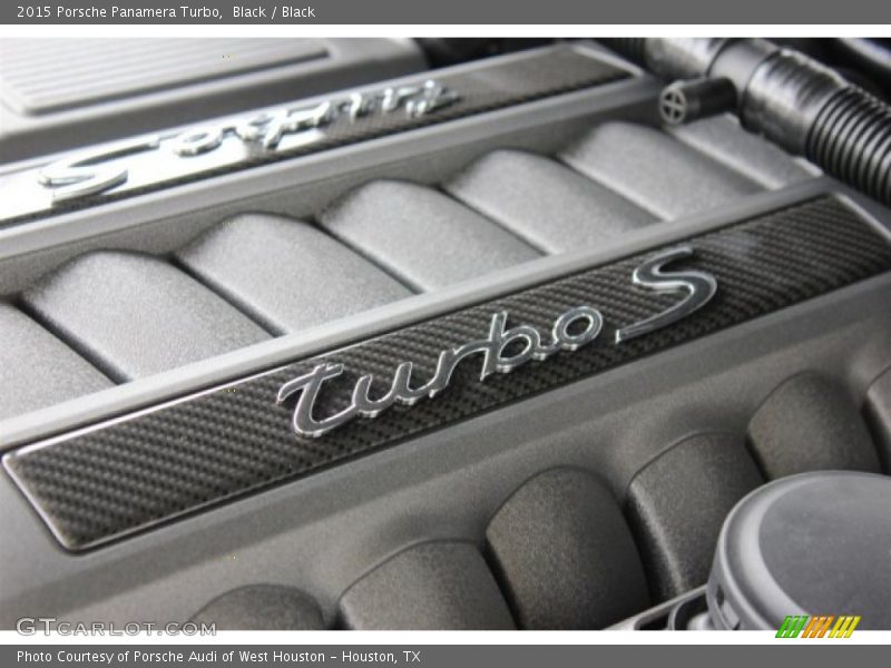 Black / Black 2015 Porsche Panamera Turbo