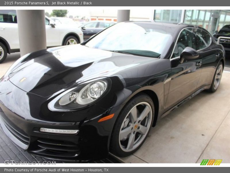 Jet Black Metallic / Black 2015 Porsche Panamera S