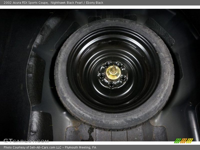 Nighthawk Black Pearl / Ebony Black 2002 Acura RSX Sports Coupe