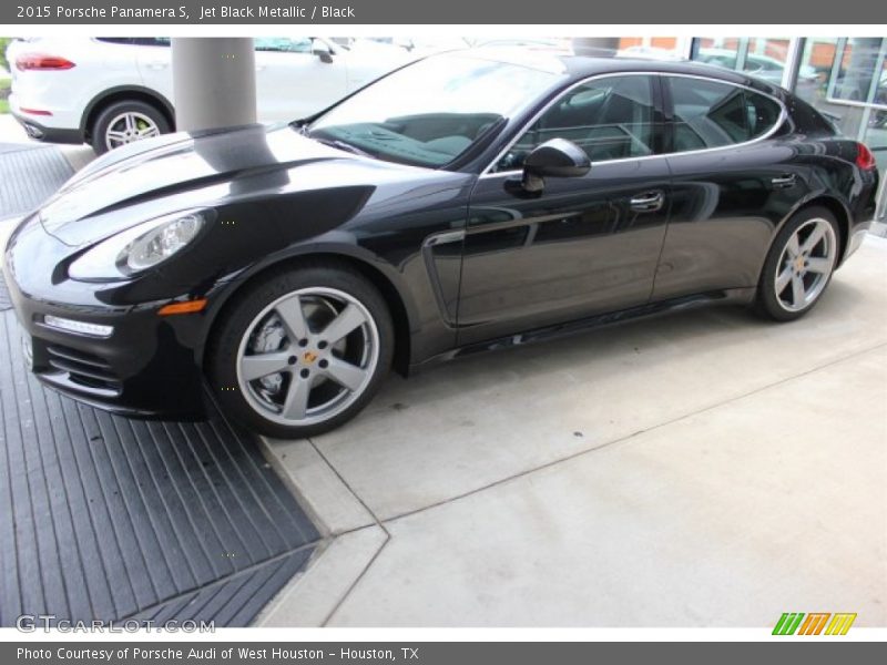 Jet Black Metallic / Black 2015 Porsche Panamera S