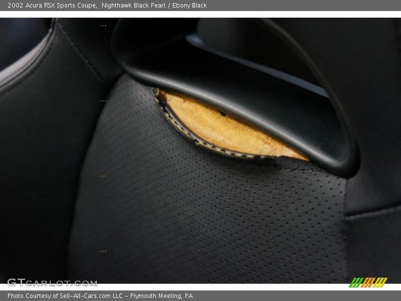 Nighthawk Black Pearl / Ebony Black 2002 Acura RSX Sports Coupe