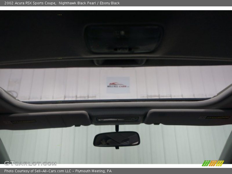 Nighthawk Black Pearl / Ebony Black 2002 Acura RSX Sports Coupe
