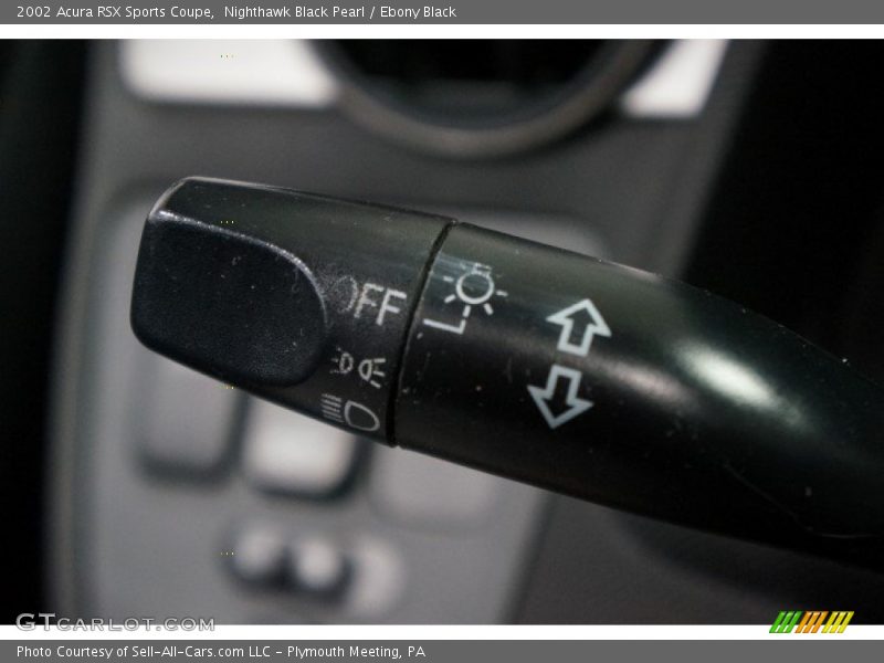 Nighthawk Black Pearl / Ebony Black 2002 Acura RSX Sports Coupe