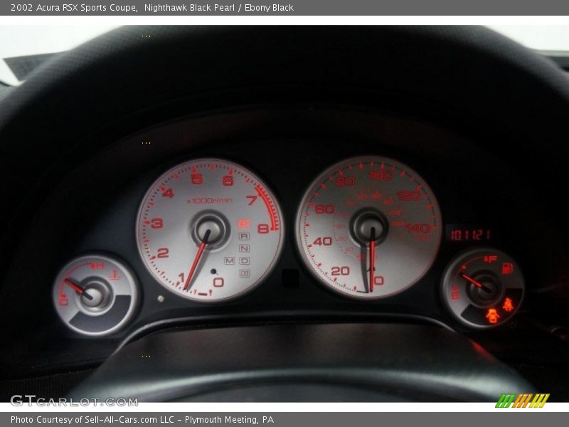 Nighthawk Black Pearl / Ebony Black 2002 Acura RSX Sports Coupe
