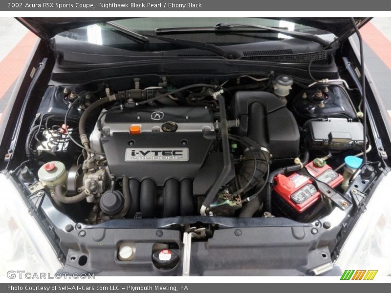 Nighthawk Black Pearl / Ebony Black 2002 Acura RSX Sports Coupe
