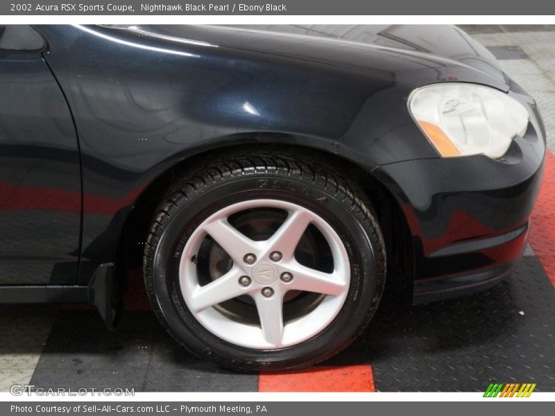 Nighthawk Black Pearl / Ebony Black 2002 Acura RSX Sports Coupe