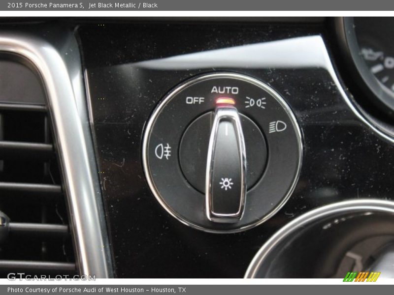 Jet Black Metallic / Black 2015 Porsche Panamera S