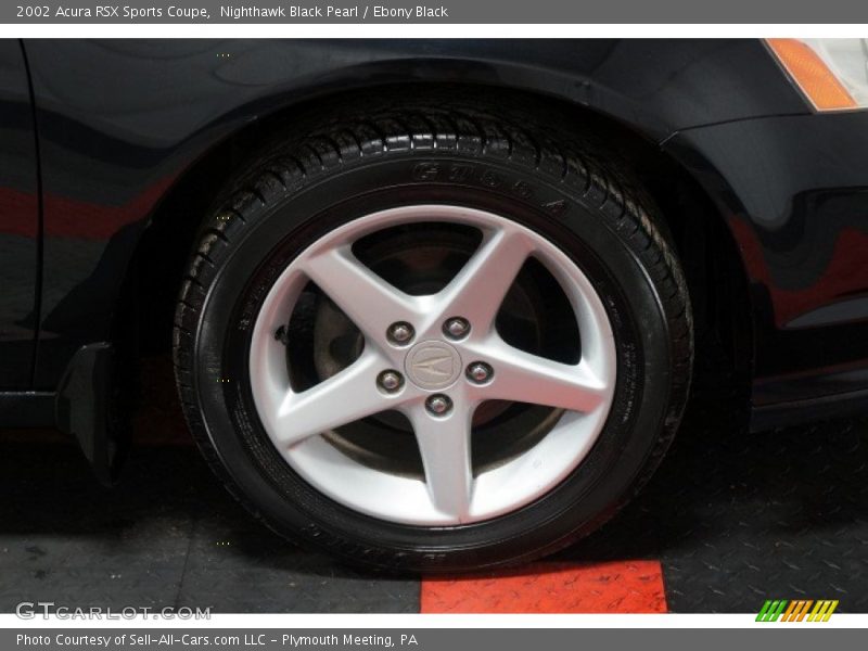 Nighthawk Black Pearl / Ebony Black 2002 Acura RSX Sports Coupe