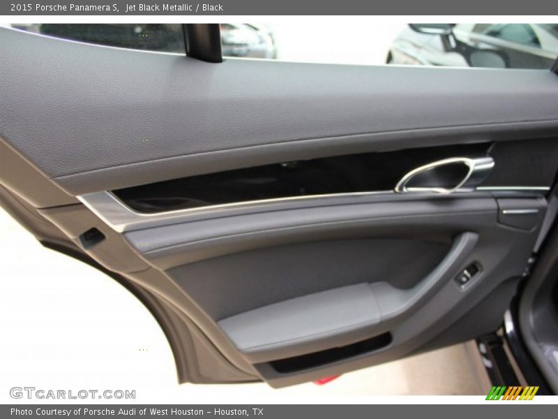 Jet Black Metallic / Black 2015 Porsche Panamera S