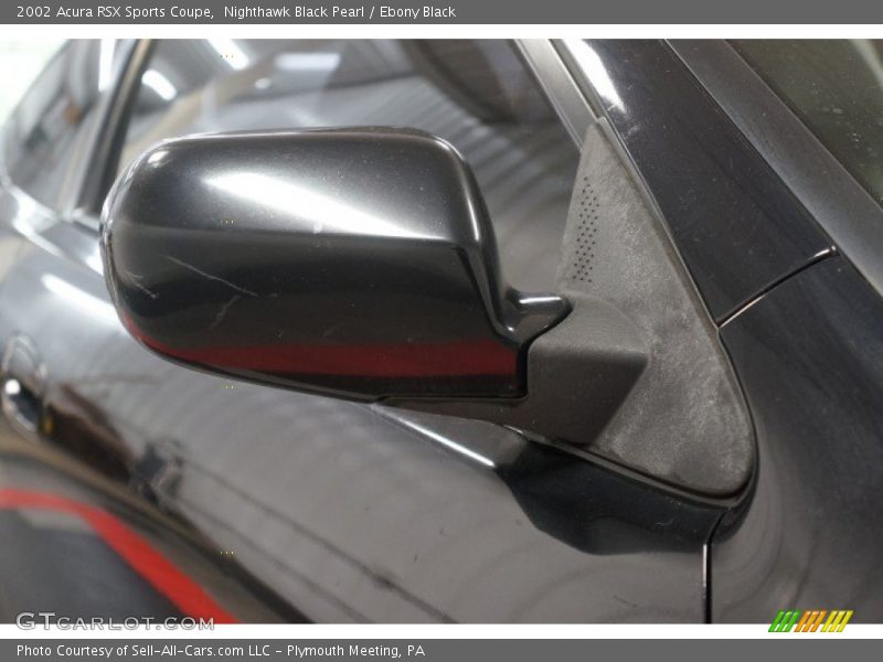 Nighthawk Black Pearl / Ebony Black 2002 Acura RSX Sports Coupe