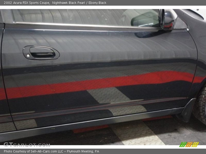 Nighthawk Black Pearl / Ebony Black 2002 Acura RSX Sports Coupe