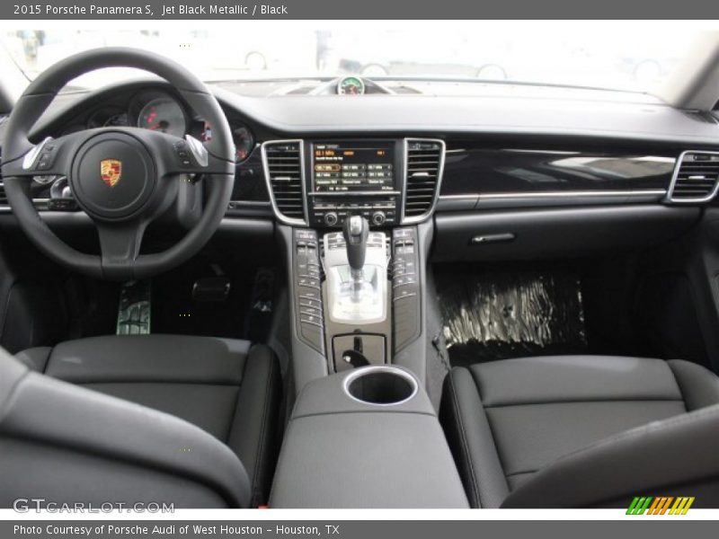 Jet Black Metallic / Black 2015 Porsche Panamera S