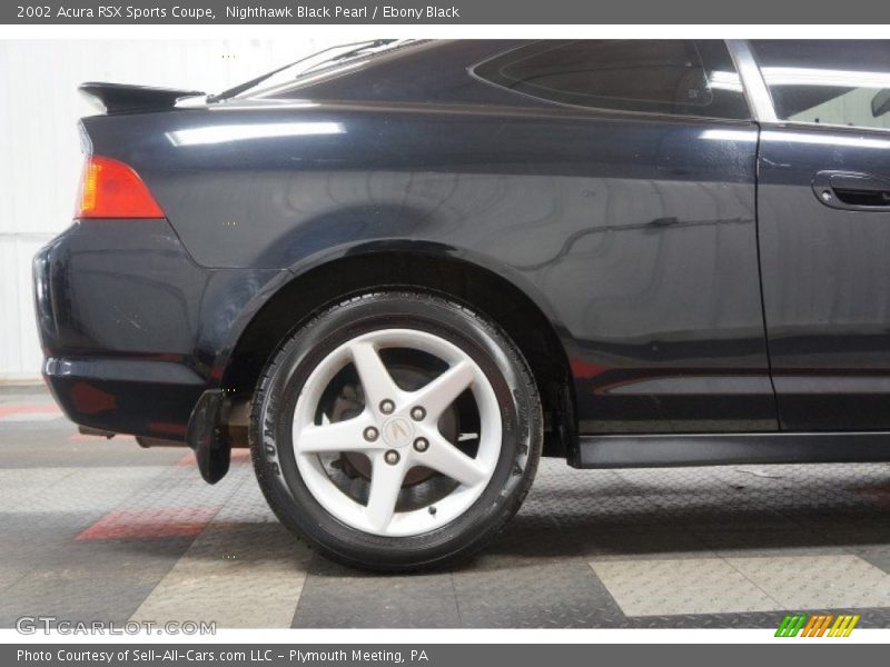 Nighthawk Black Pearl / Ebony Black 2002 Acura RSX Sports Coupe