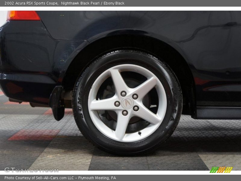 Nighthawk Black Pearl / Ebony Black 2002 Acura RSX Sports Coupe