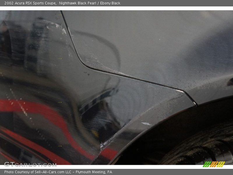 Nighthawk Black Pearl / Ebony Black 2002 Acura RSX Sports Coupe
