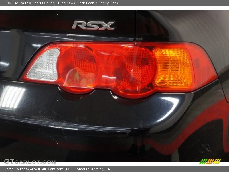 Nighthawk Black Pearl / Ebony Black 2002 Acura RSX Sports Coupe