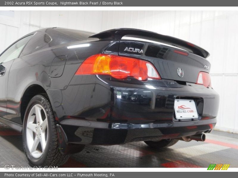 Nighthawk Black Pearl / Ebony Black 2002 Acura RSX Sports Coupe