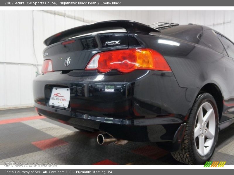 Nighthawk Black Pearl / Ebony Black 2002 Acura RSX Sports Coupe