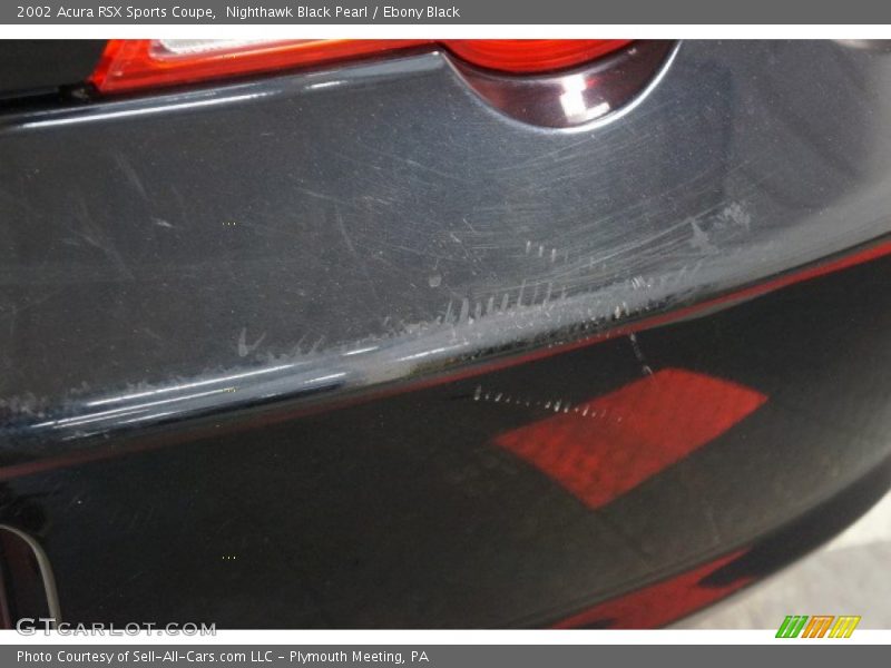 Nighthawk Black Pearl / Ebony Black 2002 Acura RSX Sports Coupe