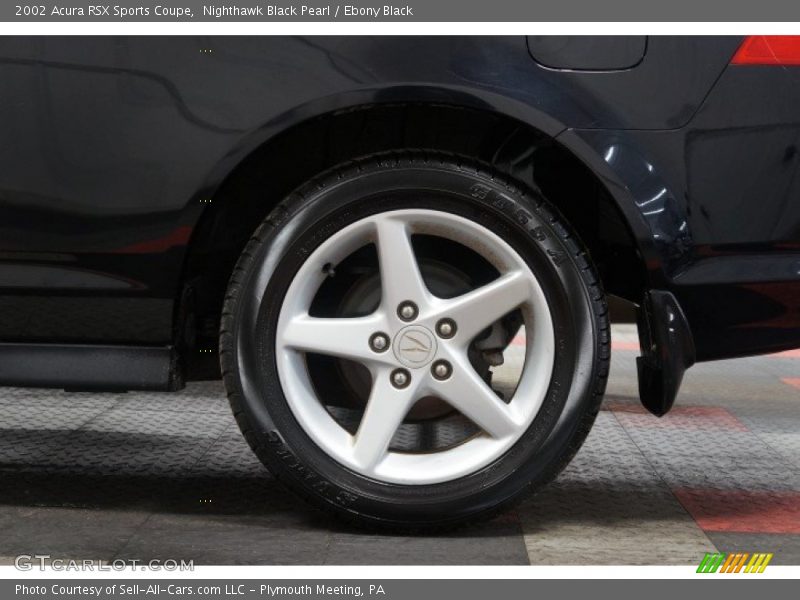 Nighthawk Black Pearl / Ebony Black 2002 Acura RSX Sports Coupe