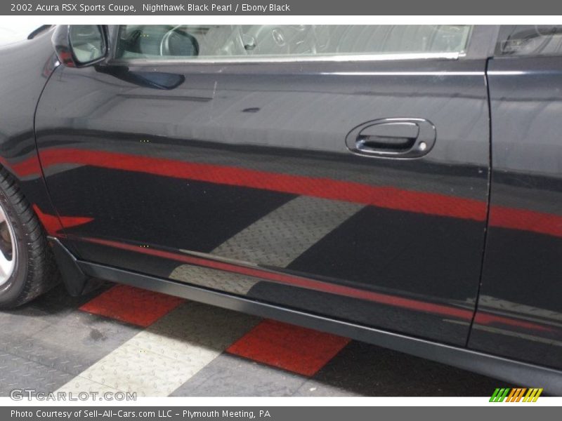 Nighthawk Black Pearl / Ebony Black 2002 Acura RSX Sports Coupe