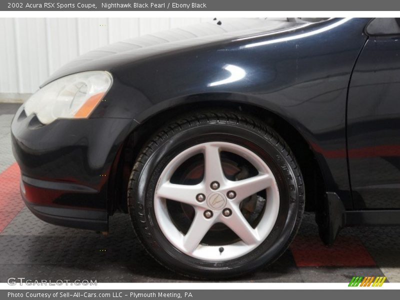 Nighthawk Black Pearl / Ebony Black 2002 Acura RSX Sports Coupe