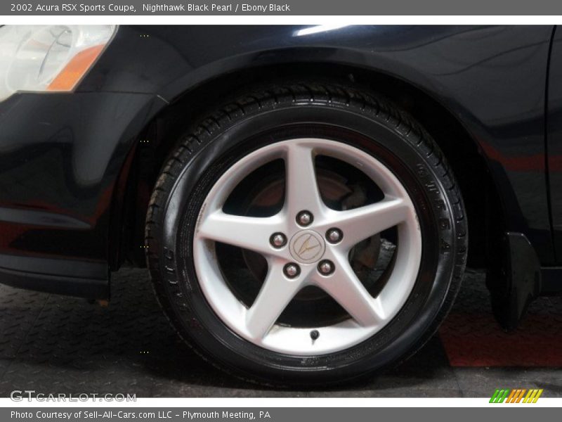 Nighthawk Black Pearl / Ebony Black 2002 Acura RSX Sports Coupe