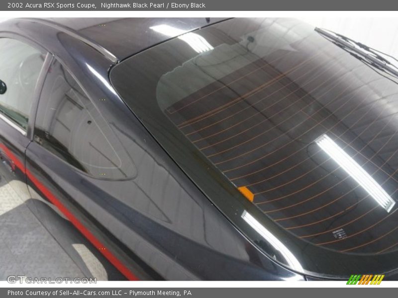 Nighthawk Black Pearl / Ebony Black 2002 Acura RSX Sports Coupe