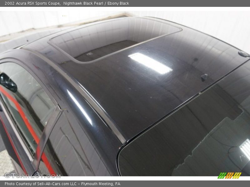 Nighthawk Black Pearl / Ebony Black 2002 Acura RSX Sports Coupe